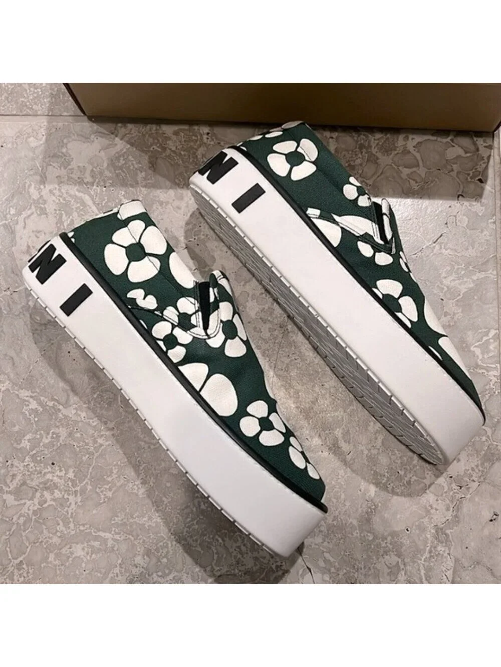 Marni x Carhartt Slip-On Sneakers Men’s Size 42 New in Box w/DustBag Retail $750